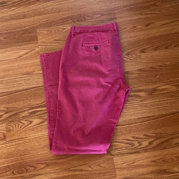 Sonoma Dark Pink Straight Skinny Pants in Women’s Size 11 Color 650 RN 73277 - Picture 8 of 14
